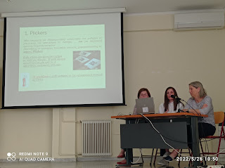 LetsIsa2020's tweet photo. On 26.5.22, in 3rd High School of Nafpaktos event hall, an educational inter-school day was held on "Inclusion, learning needs and digital literacy" disseminating the results of our Erasmus+ project LISA! #ErasmusPlus #Erasmusplus3gymnasioNafpaktou https://t.co/01eNQ7tyDx