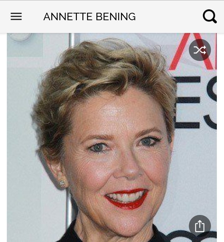 Happy birthday to this great actress 
 Happy birthday to Annette Bening 