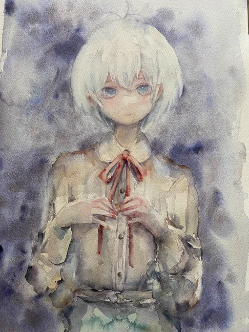 星鏡シロちゃんの無機質な表情好き
#SiroArt 