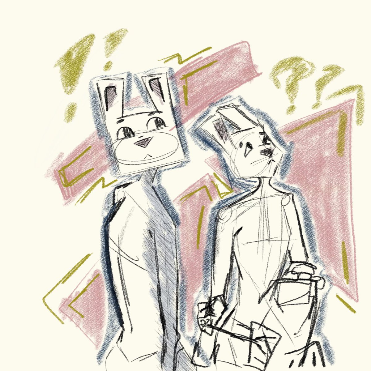 PhaseolusAaron's tweet photo. Alert and inquisitive ~ procreate

🏷:
#art #artist #weirdcore #oddcore #sketch #Procreate https://t.co/PnaDErRQbq