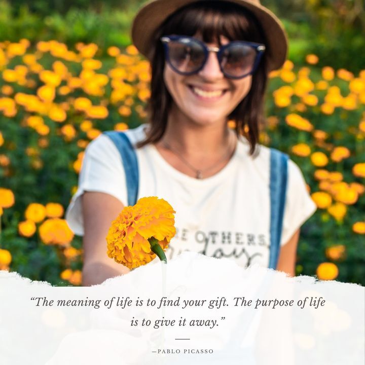 “The meaning of life is to find your gift. The purpose of life is to give it away.”―Pablo Picasso

#giving #positivequotes #sundaythoughts  #giveback #positivity