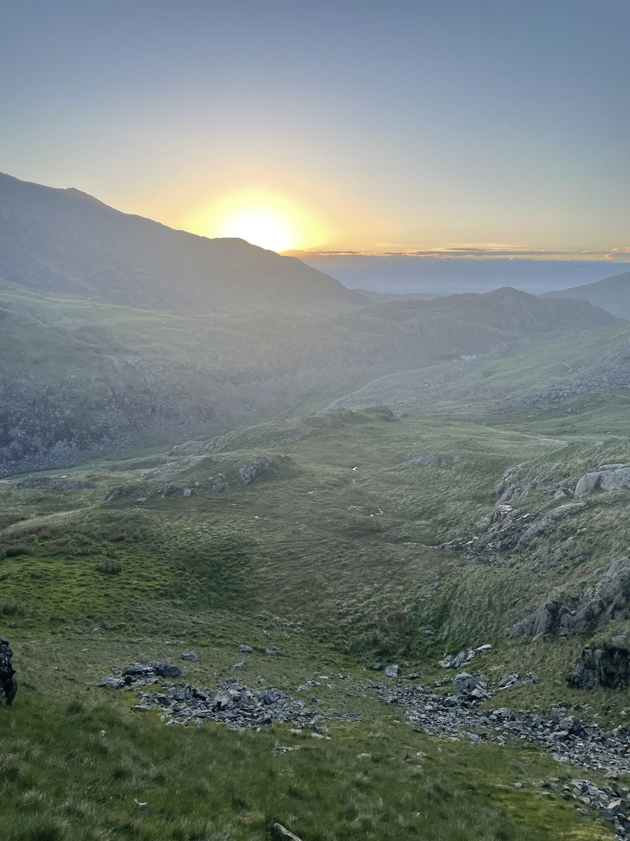 Some great views from the top of Snowdon, marking the end of the #3peakschallenge #UnityisStrength
