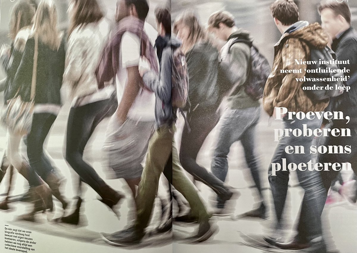 In het <a href="/KU_Leuven/">KU Leuven</a>-magazine Sonar werd ik samen met <a href="/InezGermeys/">Inez Germeys</a> geïnterviewd over ‘emerging adulthood’ en de onderzoekslijn ‘in between ages’ in het nieuwe <a href="/KULeuvenLCY/">KU Leuven Child & Youth Institute</a>. 
Vrijdag in de post, binnenkort op stories.kuleuven.be.
Meer info over L-C&amp;Y: kuleuven.be/child-youth