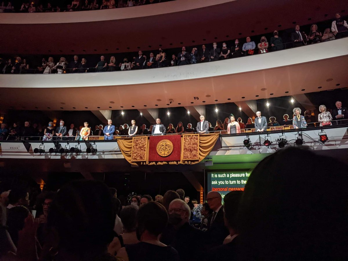 jamirundle's tweet photo. As usual on #GGAwards Gala night, it's 4 a.m. and I'm just getting to bed. I love my job and it's been a beautiful gift to be back at @CanadasNAC. I work with the most incredible people. Congratulations to our phenomenal laureates and all of us for surviving Gala week! https://t.co/etEdwDNDaF