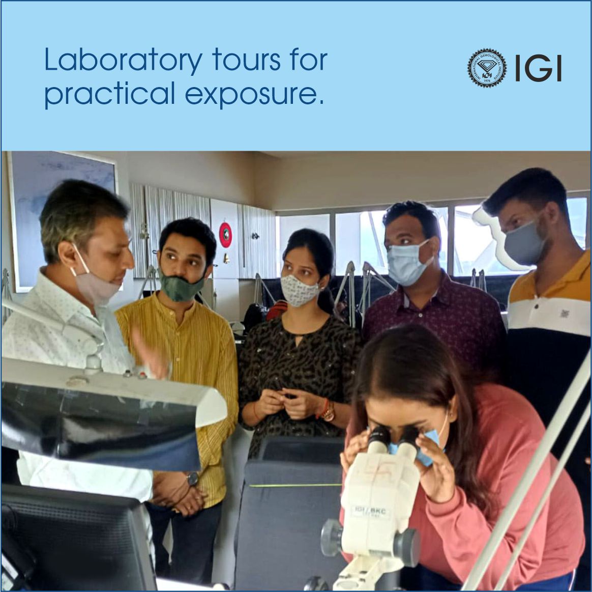 igiworldwide's tweet photo. Factory visits and laboratory tours are important to know how, in the real world learning becomes a reality. #IGI opens the door to such experiences.
#gemology #jewelryeducation #diamondgraduate #coloredstone #graduategemologist #jewelpad #education #igischoolofgemology #diamond https://t.co/eu8RXPRRgo