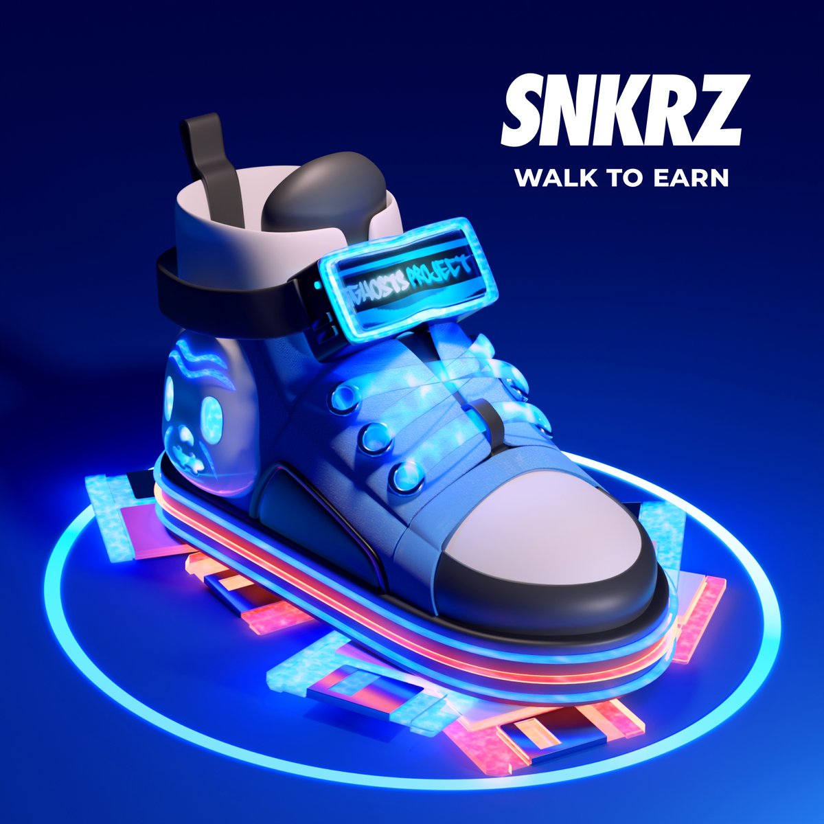 SNKRZ❤️@Ghosts_project As a fan of the Ghost Project, We prepared a collaboration shoes! Let’s revive Ghosts and start #MoveToEarn 🎁3 Airdrops 30 Tester for Winners! 🎁10 WL for Ghost Project users! 1️⃣Follow @TheSNKRZ 2️⃣Like, RT & Tag 3 Friends 3️⃣Join discord.gg/thesnkrz