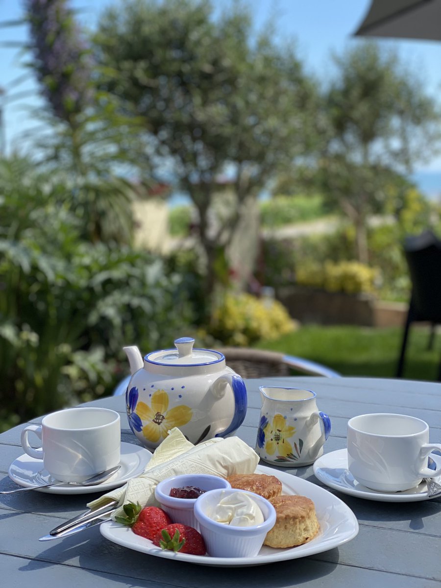 Fish & chips, cream tea and #aviation on the #IsleofWhite 🐟🍟🍓