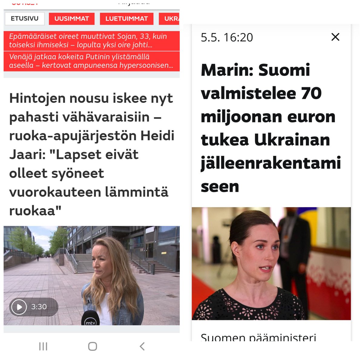 Elämä on täynnä valintoja.

mtvuutiset.fi/artikkeli/hint…