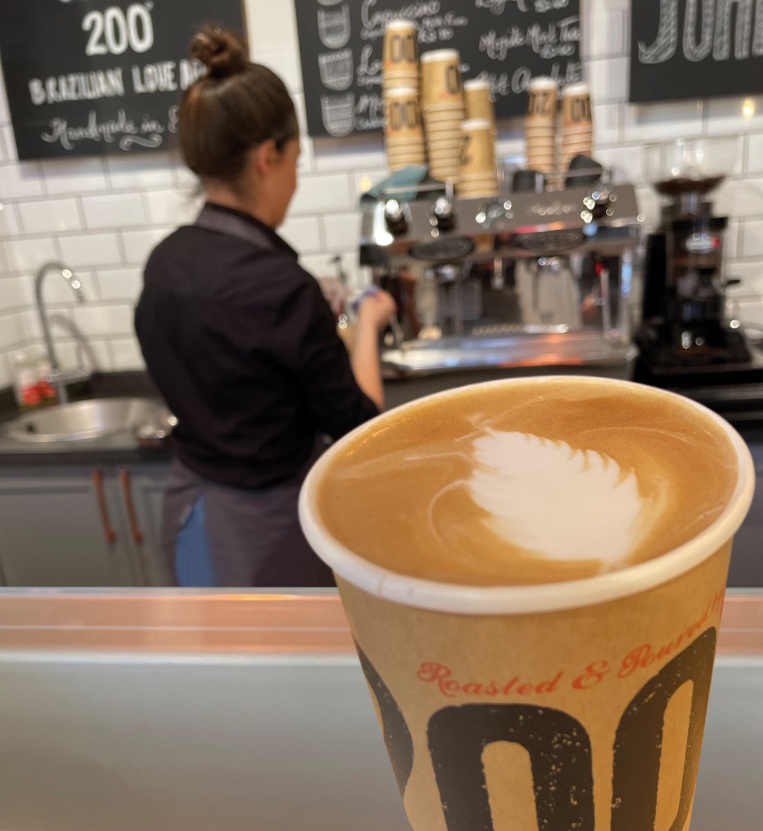 Morning! Half Term leisurely Sunday morning.
Ami, Sam &amp; Helen are here till 1pm with the full butchery counter, and creating lovely goodies for the deli plus fantastic <a href="/200Degs/">200 Degrees Coffee</a> coffee. Pop in and say hello. 😊👍
#sundayvibes #woodhouseeaves #realfood #topteam