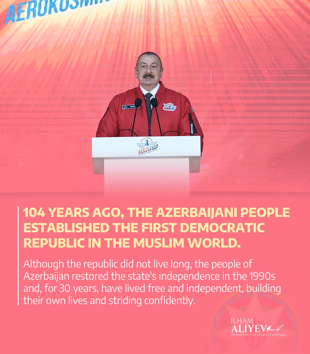 Ilham Aliyev (@presidentaz) on Twitter photo 
