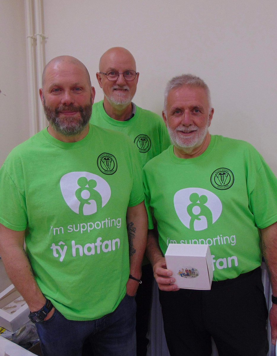 HMPCardiff's tweet photo. Our Rusty Screws have hit their target of £5,000!! Now anything else is a bonus to support the amazing work of @tyhafan 

A Sweet and Savoury Sale took place at HMP Cardiff this week to top up the funds. 

It’s fair to say we have some hidden talent at HMP Cardiff! #BakeOff https://t.co/xESsqL8DNg
