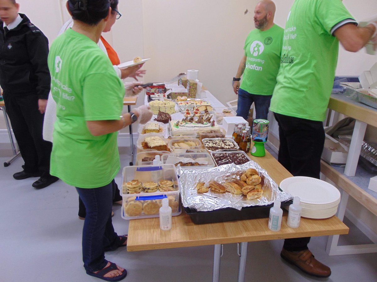 Our Rusty Screws have hit their target of £5,000!! Now anything else is a bonus to support the amazing work of <a href="/tyhafan/">Tŷ Hafan Children's Hospice</a> 

A Sweet and Savoury Sale took place at HMP Cardiff this week to top up the funds. 

It’s fair to say we have some hidden talent at HMP Cardiff! #BakeOff