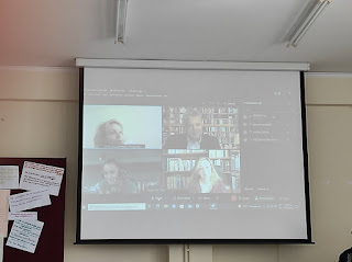 LetsIsa2020's tweet photo. We warmly thank Mr. Papadakis, Regional Center for Educational Planning of W. Greece Coordinator, Ms. Kostara, Philologists Educational Project Coordinator  and Ms. Sarli, Promoter of European Programs of W. Greece for their presence, key interventions and encouraging comments! https://t.co/O6Qr5yRmCZ