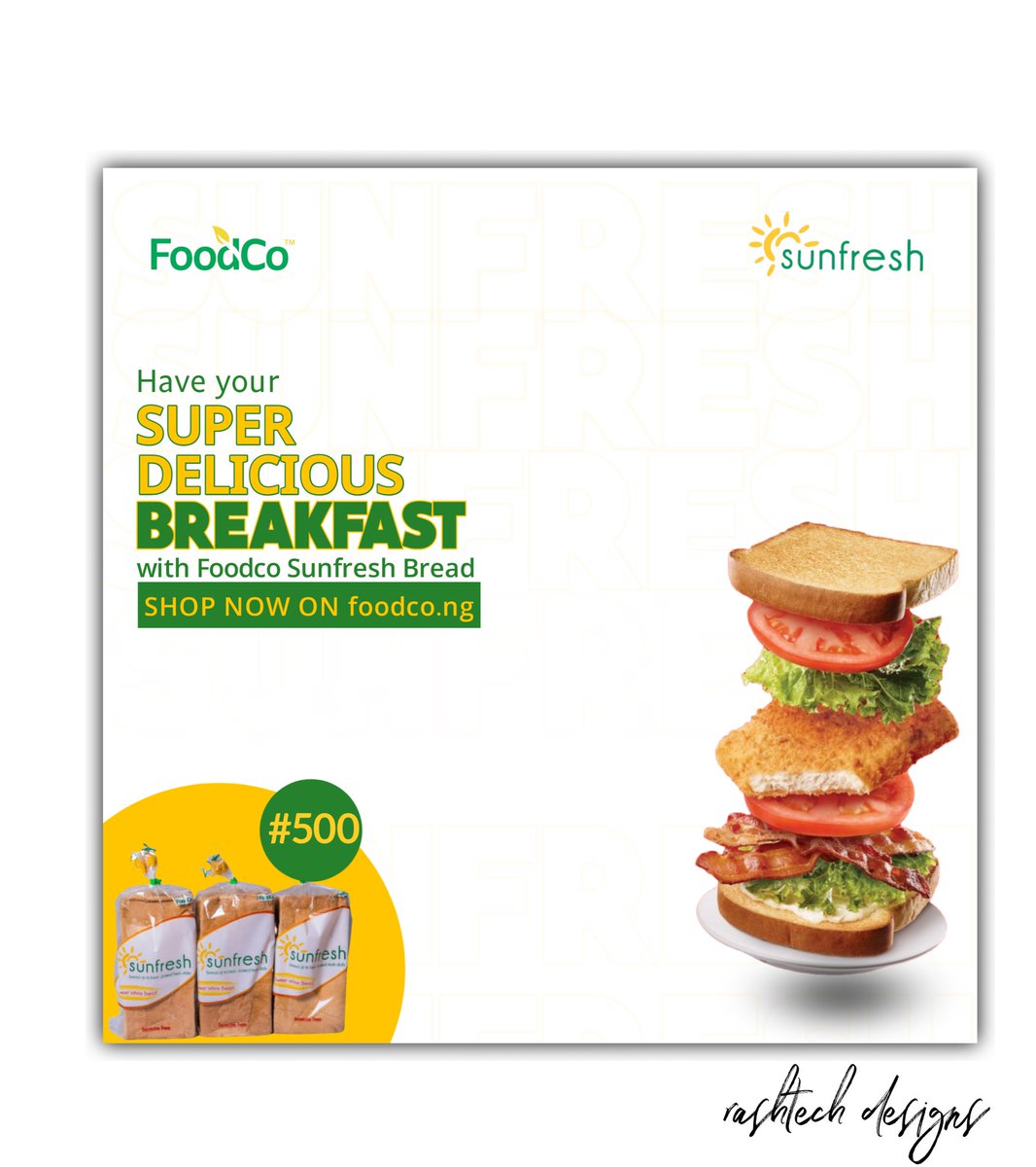 RASHTECH_DESIGN's tweet photo. Good morning
HSD
A masterpiece for Foodco sunfresh bread
active for designs
#Chelsea #arnold #foodco #sunfreshbread https://t.co/DohcdgPdcr