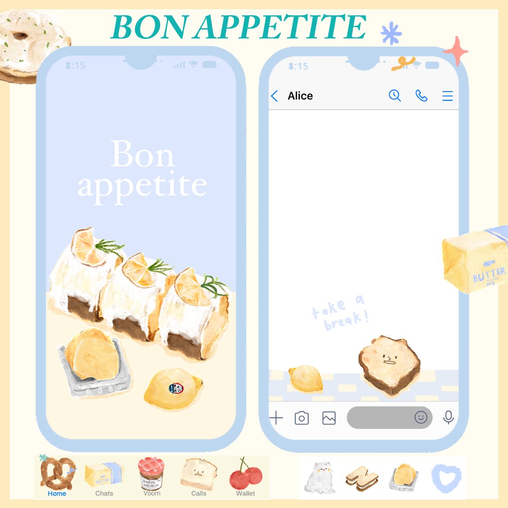sleepy_slyn's tweet photo. New!!! ธีมไลน์ใหม่ Bon appitite 🥨🍞🍋
Wallpaper น่ารักเเบบเต็มจอ💕

🥯ซื้อน้องได้ที่ https://t.co/2NCFTWqW6e

#theme #Line #Linetheme #themeline #ธีมไลน์ #ธีมไลน์น่ารัก https://t.co/mWRC7OXTlu