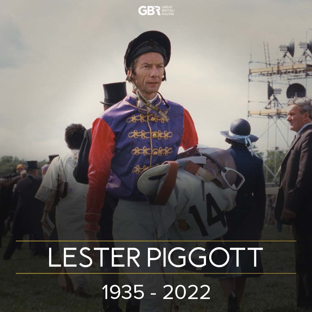 Lester Piggott, the legendary rider, has passed away at the age of 86.

We send our deepest condolences to all his family and friends at this sad time.