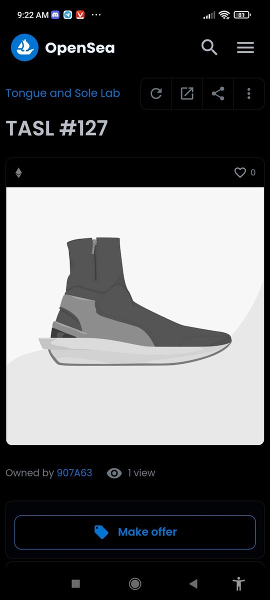 AmazonPoshia's tweet photo. @TongueSoleLab  gave me this gift,free of cost,awesome to own this.

I'll name this my "seamless soul" because it gives me the cool and calm vibes that no matter what I do,it'll always got my back and make me walk and float on cloud nine🔥🔥 https://t.co/4mGuDix9ba