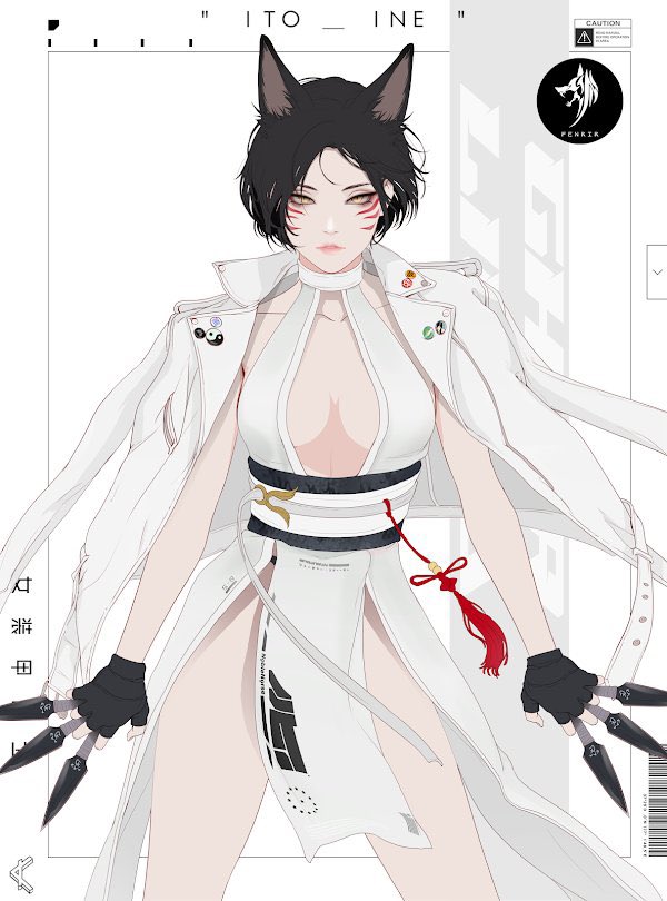 I try to draw My ITO_INE in Momo Chann chibi style what do you think about this style 😊 #GENE_SIS