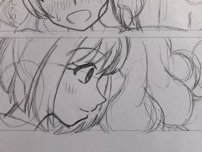 あ〜!
奏の横顔は左から見ないとリボンが見えないとあれほど…💦 