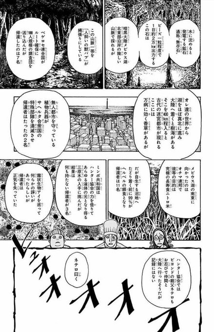 ハンターハンター 暗黒大陸編を徹底解説 あらすじや人間関係を調査 10ページ目 Selvy