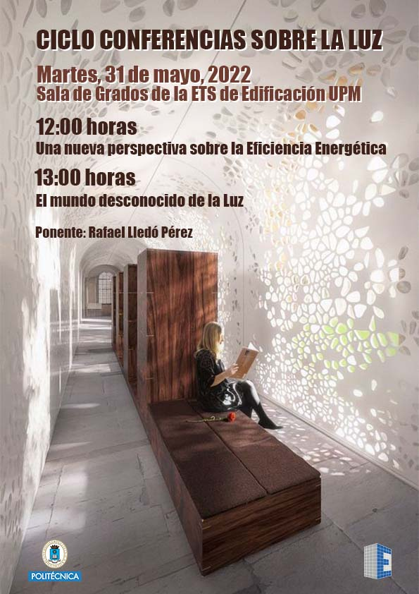 Aula Taller de Instalaciones ETSEM (@instal_etsem) on Twitter photo 🗓️Próximo martes 31 de mayo "Ciclo de Conferencias sobre la Luz" 🌞🌤️💡🕯️con <a href="/grupolledo/">Grupo Lledó</a> ‼️No faltéis‼️
<a href="/mercedesvalient/">Mercedes Valiente</a> <a href="/ETSEM_UPM/">Edificación UPM</a> 🗓️Próximo martes 31 de mayo "Ciclo de Conferencias sobre la Luz" 🌞🌤️💡🕯️con <a href="/grupolledo/">Grupo Lledó</a> ‼️No faltéis‼️
<a href="/mercedesvalient/">Mercedes Valiente</a> <a href="/ETSEM_UPM/">Edificación UPM</a>