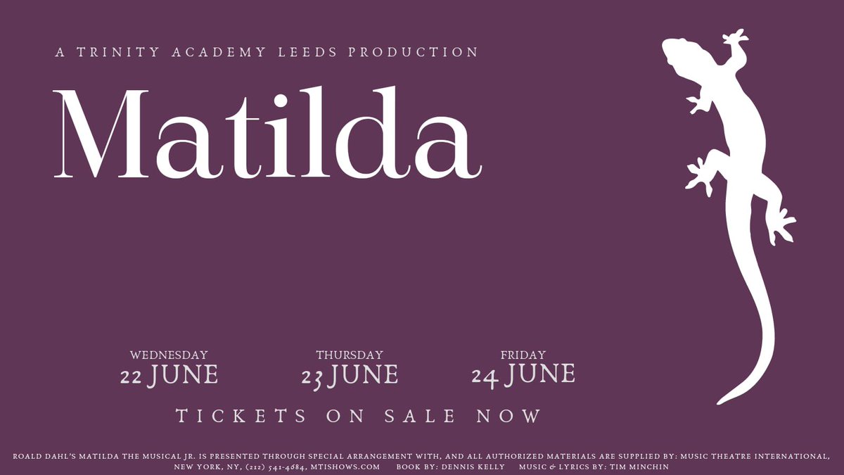 TrinityAcademyL's tweet photo. An evening of music, dance and laughter. Have you got your tickets yet? All welcome. #TALfamilyandfriends #poster4 💜🌟 https://t.co/4ZAZiXf3xM