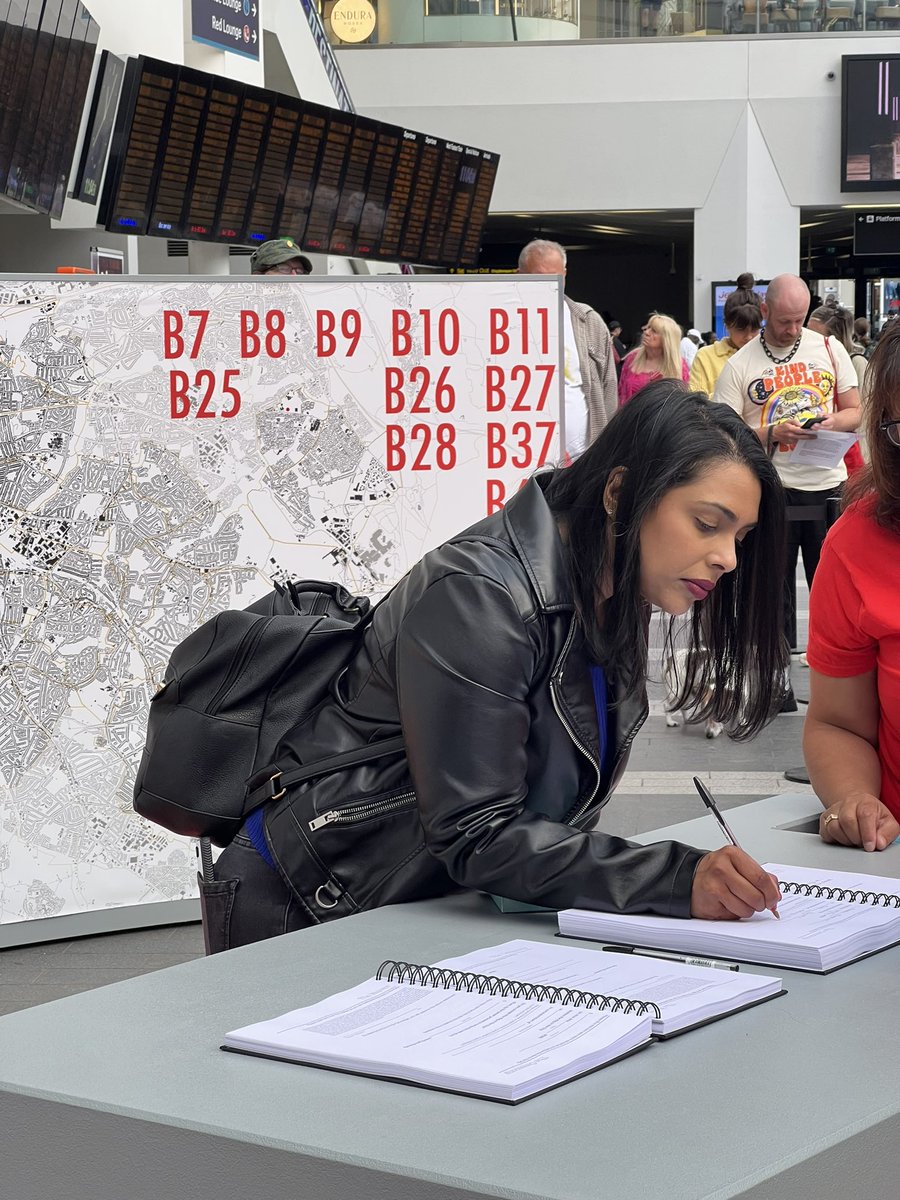 Didn’t get your key yesterday? 

Our key exchange ceremony site is open again today, 11am-7pm at Birmingham New Street Station. 

FREE to participate
Open to everyone

Come down, grab your key and spend Sunday exploring your city!

#KeyToTheCityBrum 
#B2022Festival 

<a href="/prjnyc/">Paul Ramirez Jonas</a>