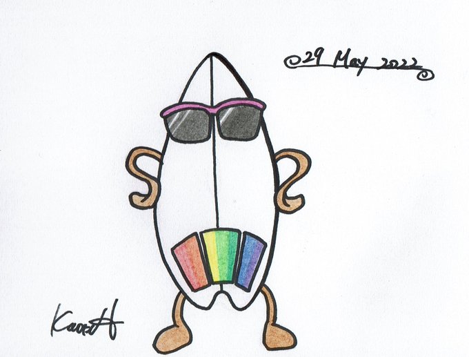 サーフのtwitterイラスト検索結果