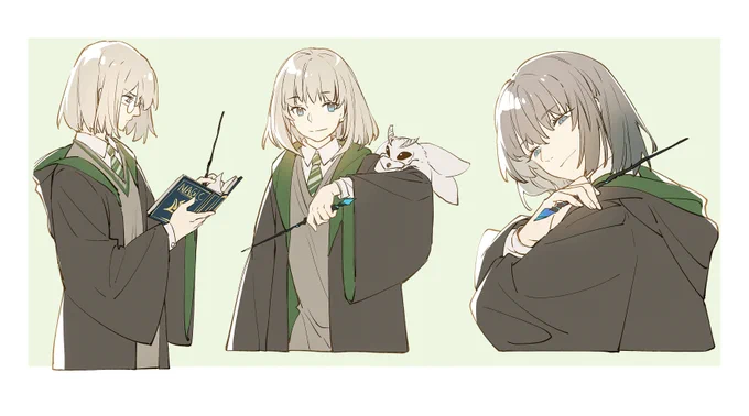 at Hogwarts①
※オベ→ぐだ♀←キャス 