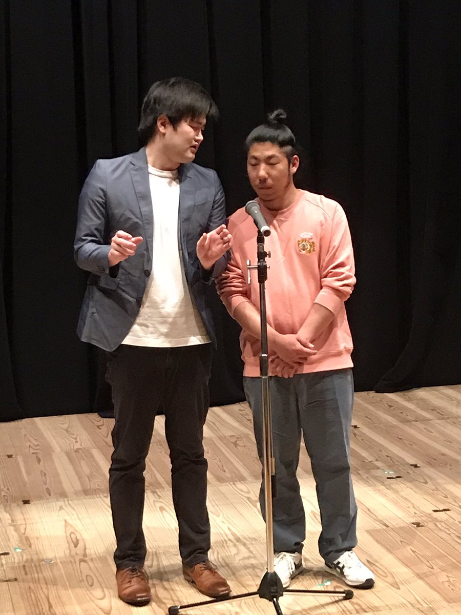 taishi_radiaka's tweet photo. ⑤、えんとらんす @uchibashi @pl0k4o0
⑥、アホオドリ @apdpy
#太田プロ福岡 #waratte https://t.co/jk7vp5S9zA