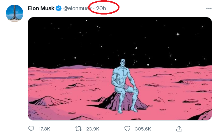 Elon Musk always influences the market, and we all know that.
Look at his tweets at two different times.
The first was on Nov 13, 2021, followed by a ~62% correction on #Bitcoin
The second is about 20h ago.
Do make your theories now :)
Please like and RT🤝