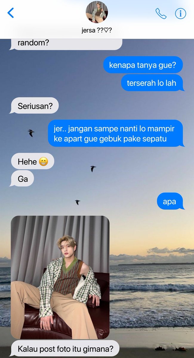 aracelyhee's tweet photo. jakeseung few tweets au semi 🔞

— postingan pertama

ketika jersa si pemes sekolah yg punya banyak fans baru buat aku ig.

for #weekendwithmbul https://t.co/BEwb4oFmTn