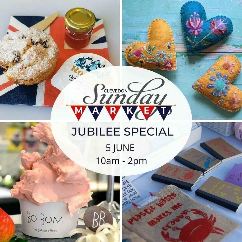 ONE WEEK TO GO!!!!
As always, we can’t wait for the next @clevedonsundaymarket on 5th June! It’s a special one with some extra treats in store! instagr.am/p/CeIsd2ds3wy/