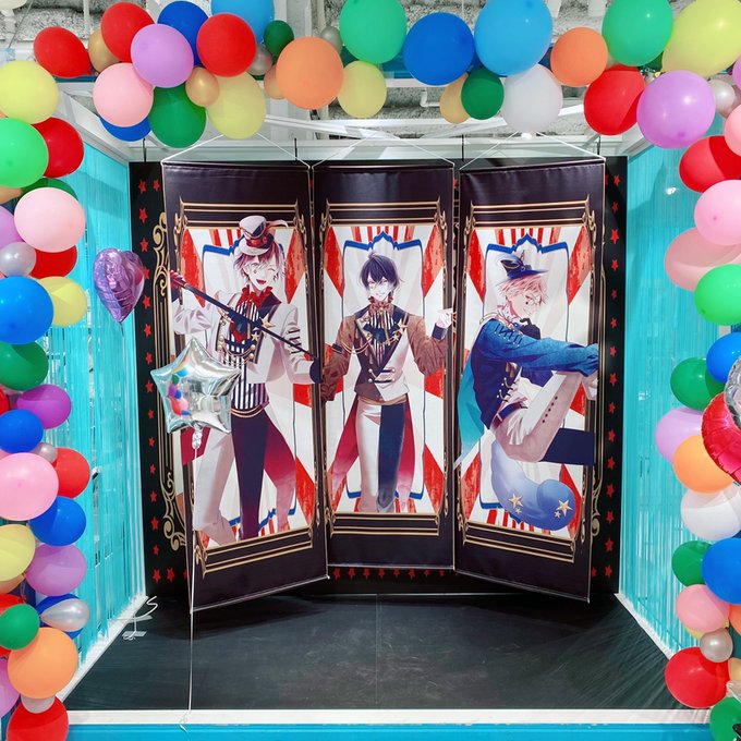 【池袋本店】-展示ブース情報-DIABOLIK LOVERS　CRAZY CIRCUS SHOW🎈アヤト・キノ・シン🎈🎈