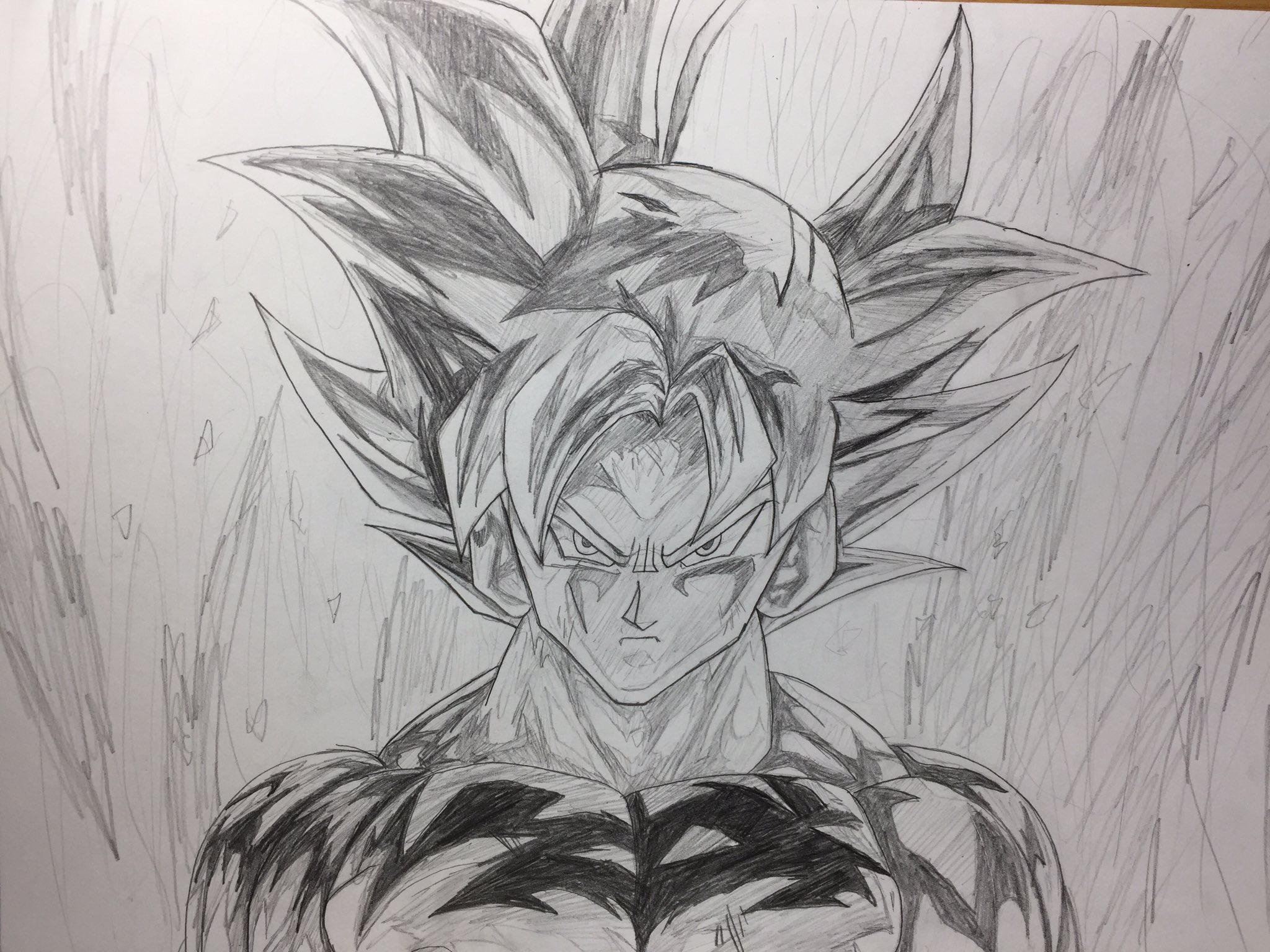 تويتر 黒色のジレン على تويتر 孫悟空 身勝手の極意 描いた レジェンズ4周年 模写 ドラゴンボールイラスト T Co Tt5xhpje96