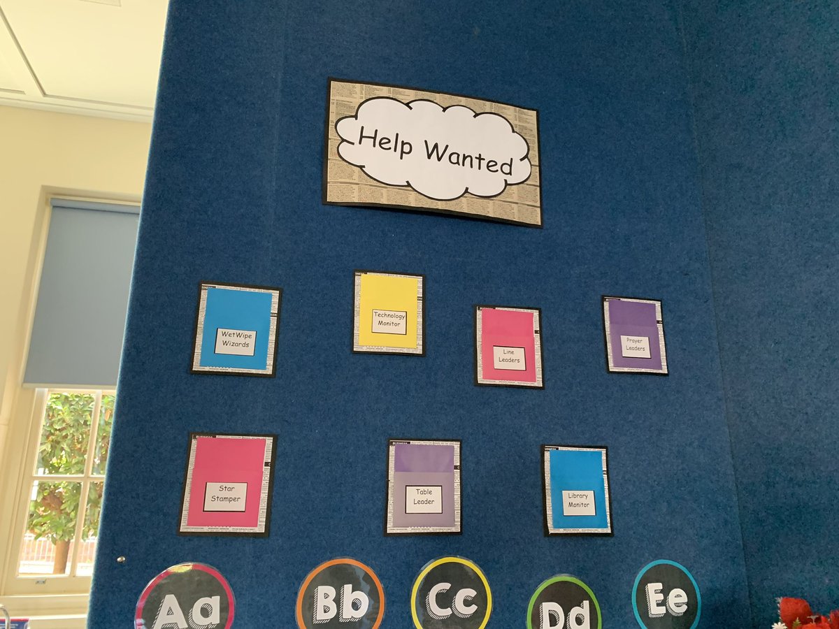 ElizabethM119's tweet photo. There are many benefits that come from giving students responsibility and/ or Jobs within the classroom. It also allows them to feel a sense of belonging and purpose within the school environment. #acuedu_p https://t.co/TYOCoVj0Ln