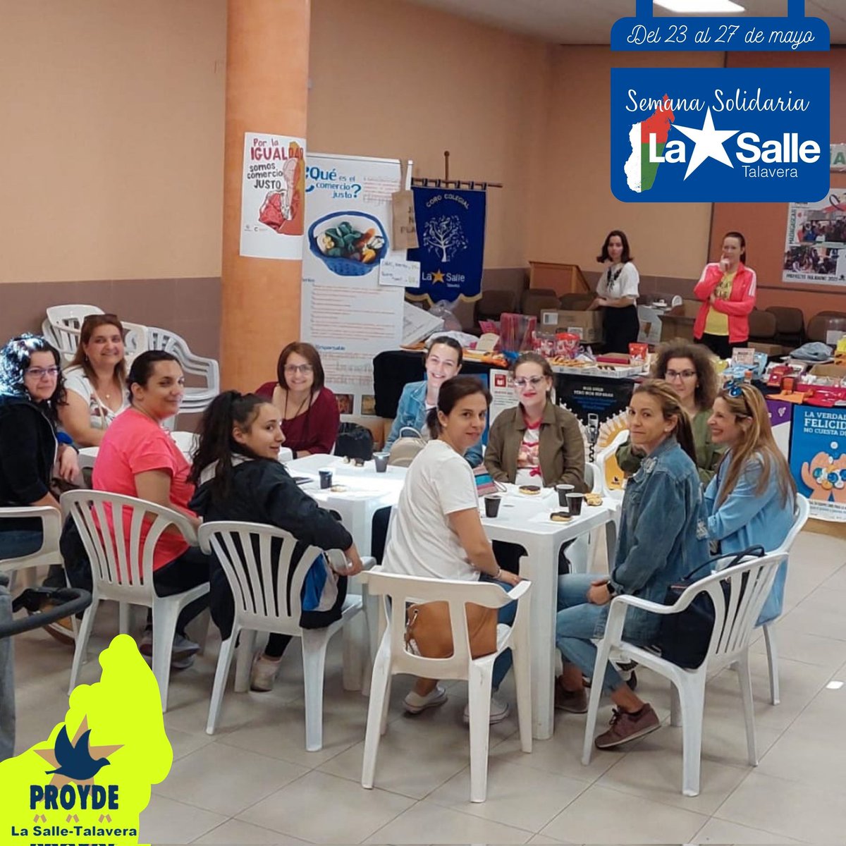 lasalletalavera's tweet photo. GRACIAS, padres, educadores, alumnos, Hermanos, familia, amigos, GRACIAS a todos los que en la #semanasolidaria habéis seguido siendo "fuente de humanidad siempre viva" (Papa Francisco). #FSC46GC #SomosLaSalle #EstásEnCasa #MiraMásAllá https://t.co/EIQVDrV7Oo