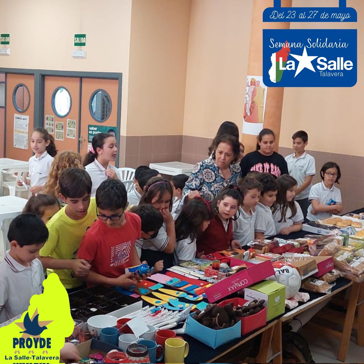 lasalletalavera's tweet photo. GRACIAS, padres, educadores, alumnos, Hermanos, familia, amigos, GRACIAS a todos los que en la #semanasolidaria habéis seguido siendo "fuente de humanidad siempre viva" (Papa Francisco). #FSC46GC #SomosLaSalle #EstásEnCasa #MiraMásAllá https://t.co/EIQVDrV7Oo