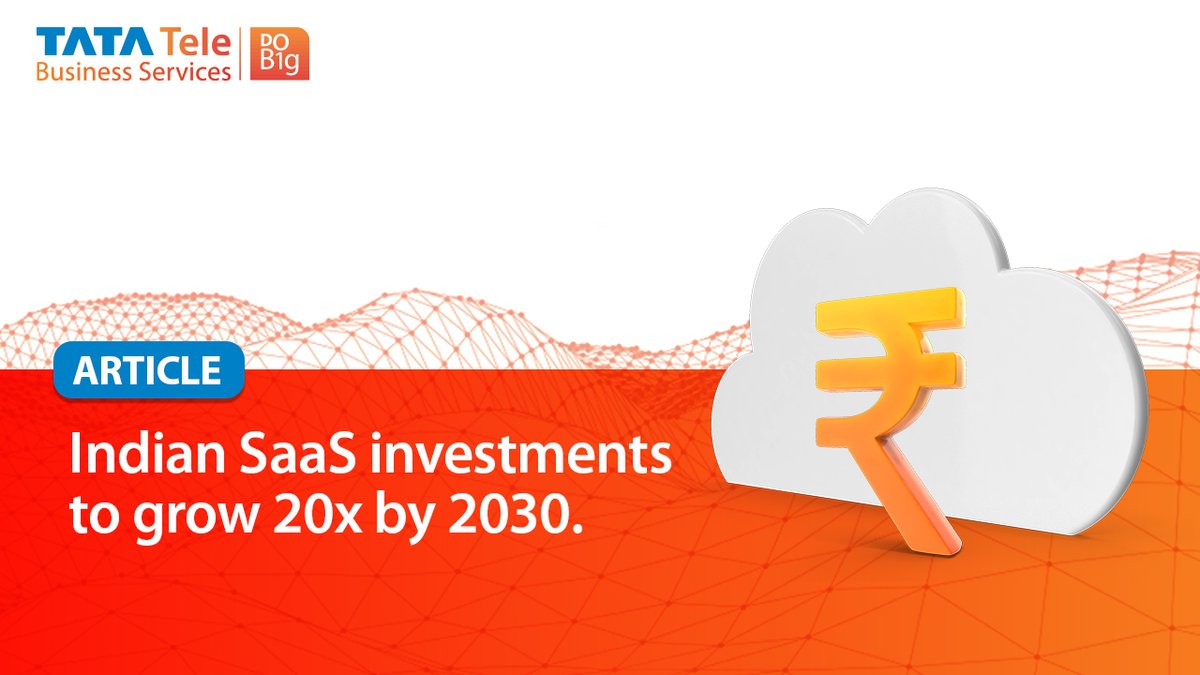 India has the third-largest SaaS ecosystem globally, after the US and China. Indian companies are now distinguishing themselves, with a long list of firms joining the unicorn club.

Know more:
bit.ly/3NKQmxl

#TimeToDoBig #Business #Tata