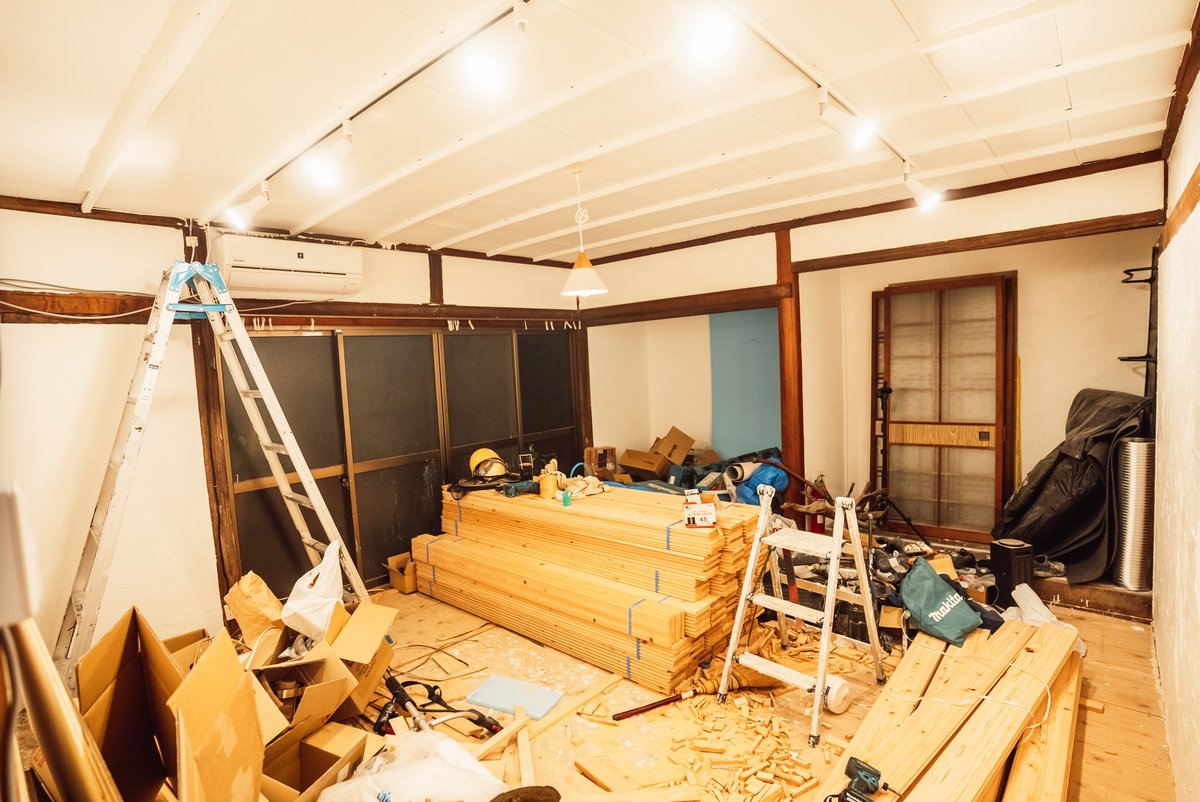 haletoke's tweet photo. 築100年の古民家暮らし
Living in a renovated old Japanese house https://t.co/B4WTQI0etI
