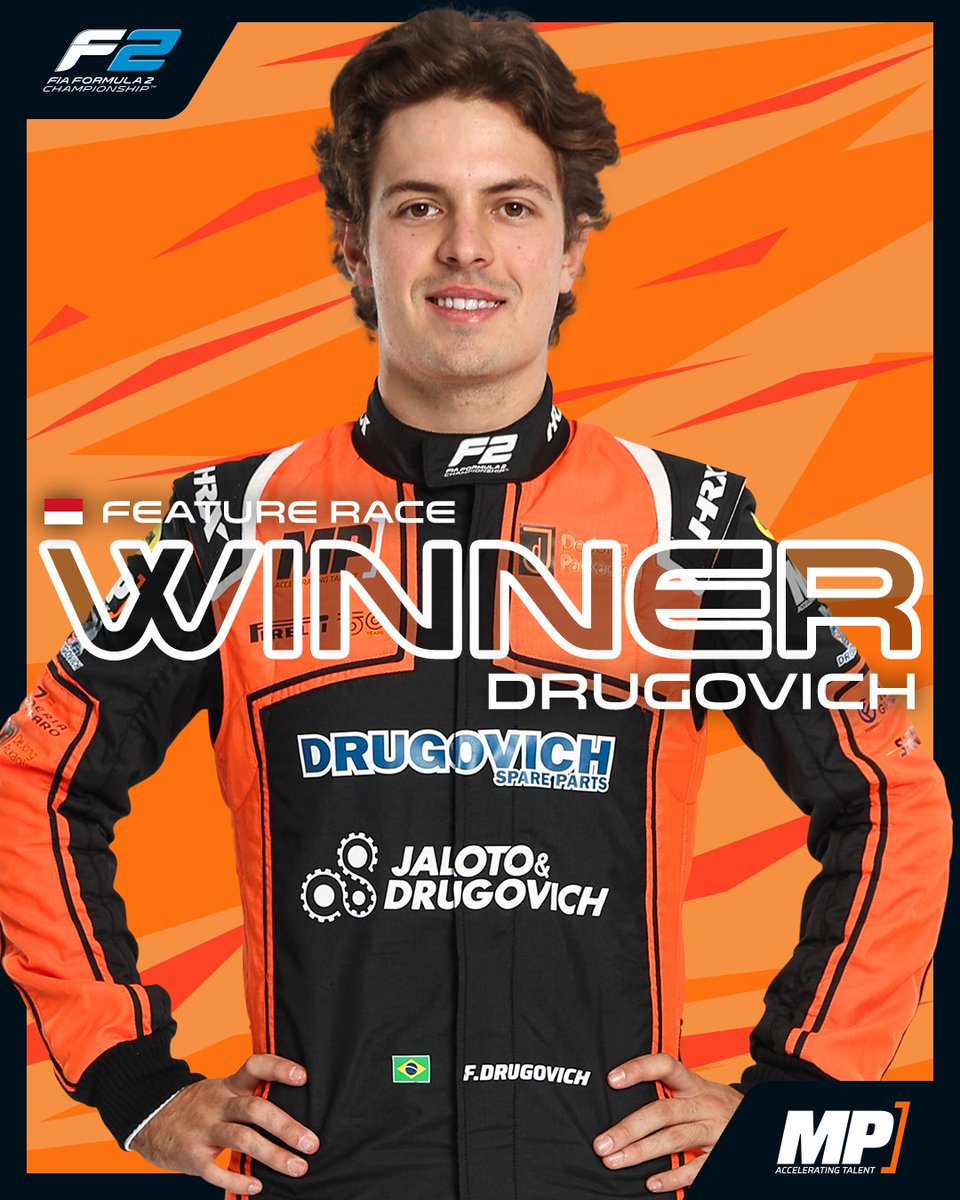 Formula 2 on X: DRIVER STANDINGS 📊 Only 21 points separate Felipe  Drugovich and Theo Pourchaire 🤯 The title battle is ON! 💪 #HungarianGP  #F2  / X