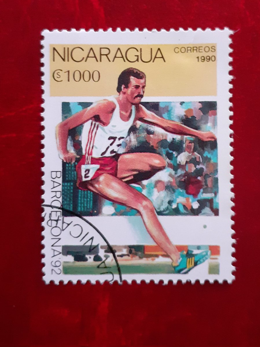 MariuszNawrock9's tweet photo. @Philatelovely Polski🇵🇱 lekkoatleta Bronisław Malinowski, mistrz i wicemistrz olimpijski🥇🥈 w biegu🏃na 3000 metrów z przedzkodami, na znaczku z 1990 r. Nicaragua🇳🇮 za 1000 cordobas.
#polonica
#philately
#stamp
#stamps
#stampcollecting https://t.co/XF3LtBeMd7