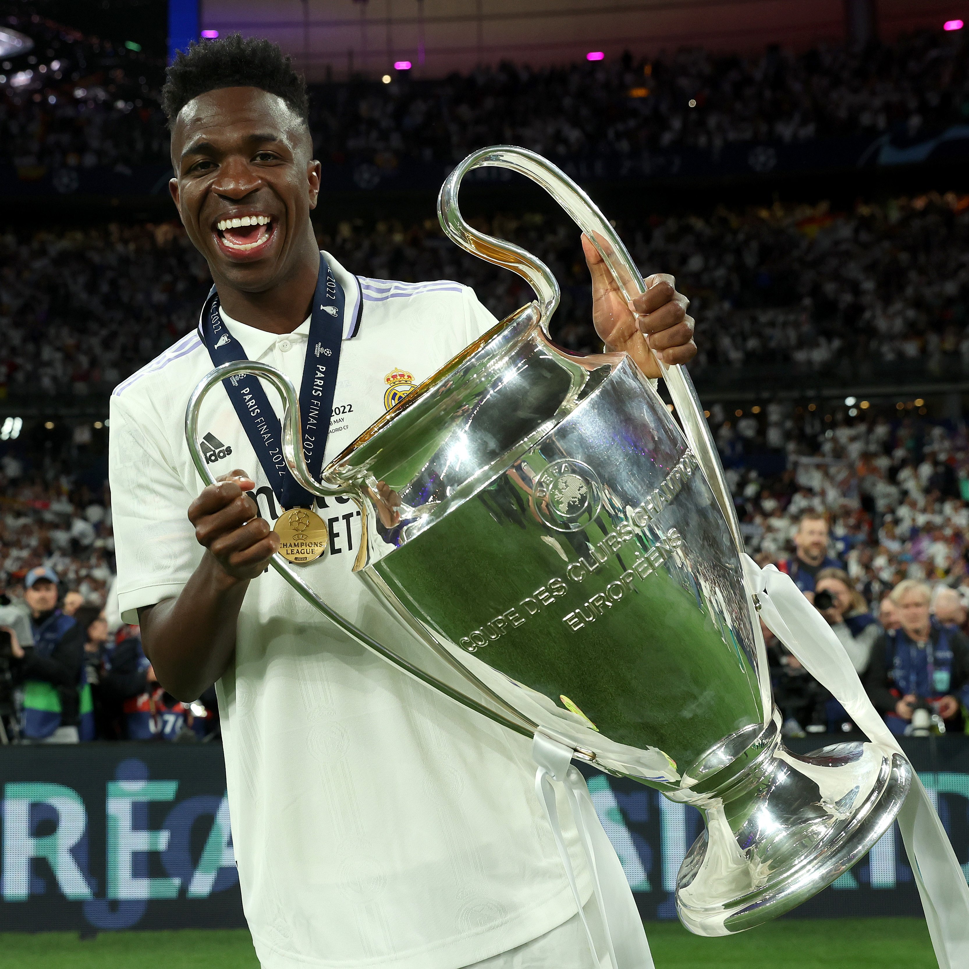 Vinicius Jr Champions League Trophies