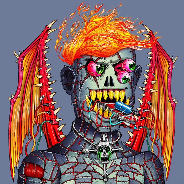 metaversesky's tweet photo. @ape_g4ng Compare the art with those #FALLOUTFREAKS from @JungleFreaksNFT 😂😂 https://t.co/OO6oqvHyta