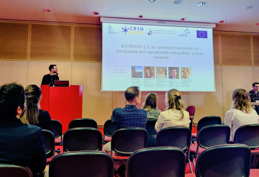 EV-TRACK (@evtrackplatform) on Twitter photo Excellent presentation by <a href="/RouxQuentin2/">Roux Quentin</a> about the upcoming EV-TRACK 2022 framework upgrade. Stay tuned! #ISEV2022 Excellent presentation by <a href="/RouxQuentin2/">Roux Quentin</a> about the upcoming EV-TRACK 2022 framework upgrade. Stay tuned! #ISEV2022