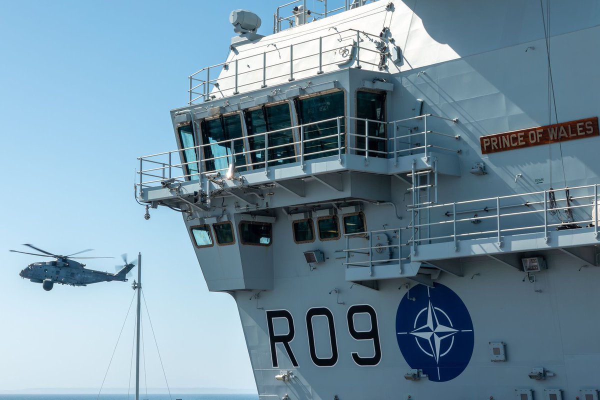820NAS's tweet photo. We brought our Merlin ASaC capable aircraft too! @HMSPWLS https://t.co/wR1IAbqAY8