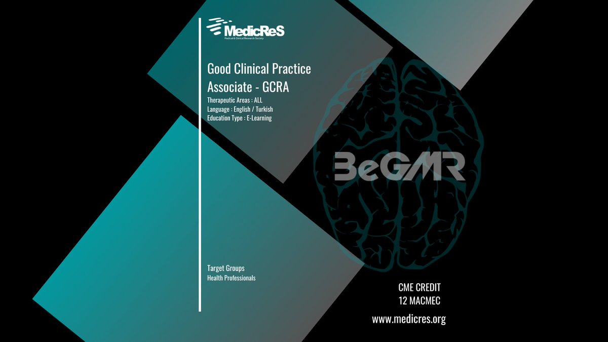 MedicReS's tweet photo. Target Groups; #ClinicalResearcher, #MedicalResearcher, #HealthProfessionals
Buy Now! https://t.co/F8igIw2qTs
#MedicReS #EPicos #GoodBiostatisticalPractice #GCRA #Healthtechnologies #Artificialintelligence #Onlinelearning #Innovatormedicine #Biotechnology https://t.co/6Myrdi990z