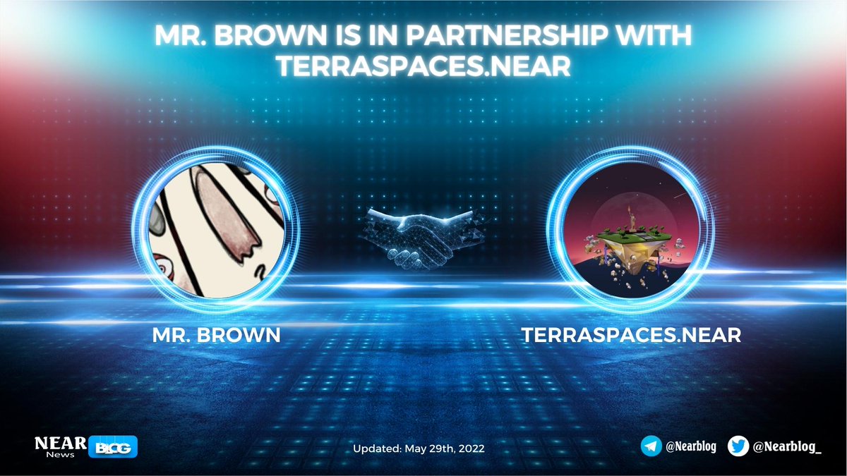 WalkyrienVC's tweet photo. 🎉@MrBrownNFT is in partnership with @Terraspaces
#Brown Family will be able to stake NFTs on a partner platform to access the analytical dashboard partner are building + #Brown will be able to create their own staking pools in the future🤩
#NearBlog #NEAR #MrBrown #Terraspaces https://t.co/KZk0mbjFp5