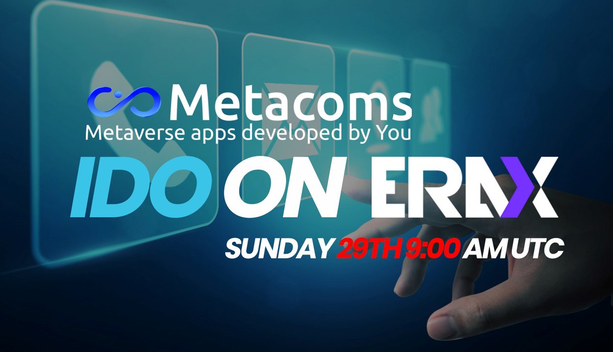 wesp_io's tweet photo. IDO on ERAX started today at 09:00 UTC. Become a part of Metacoms and feel the future.
https://t.co/xu64s66qC5
#communication #Metaverse #token #blockchain #NFT #tothemoon https://t.co/ZsoRqS3r7V