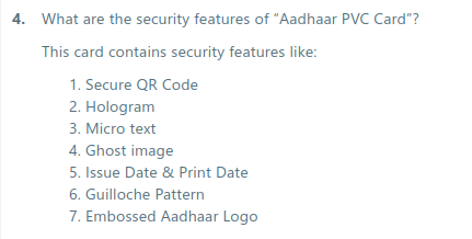 In 2020, Aadhaar morphed again to offer a PVC card with the usual security features.It costs 50 INR. https://twitter.com/UIDAI/status/1314431527422287872 https://uidai.gov.in/contact-support/have-any-question/1024-faqs/aadhaar-online-services/order-aadhaar-pvc-card-online.html